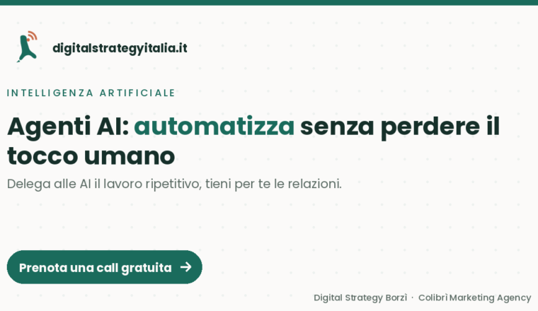 Agenti AI per automatizzare le PMI