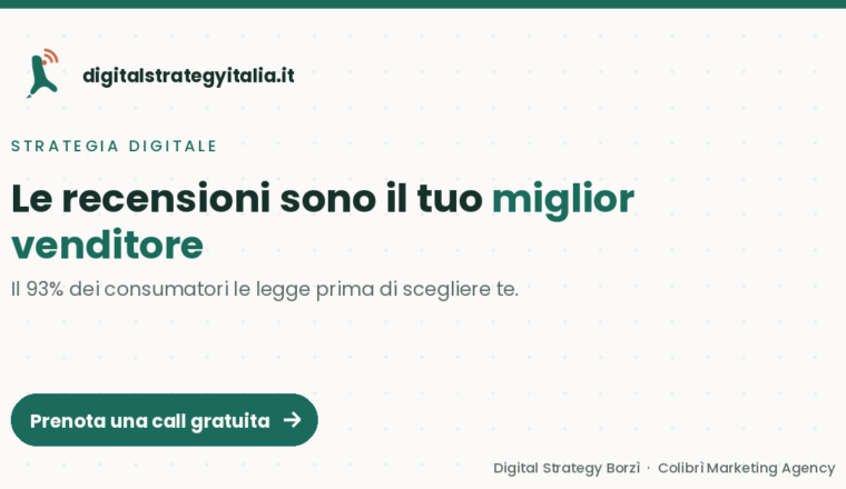 Recensioni online per le PMI